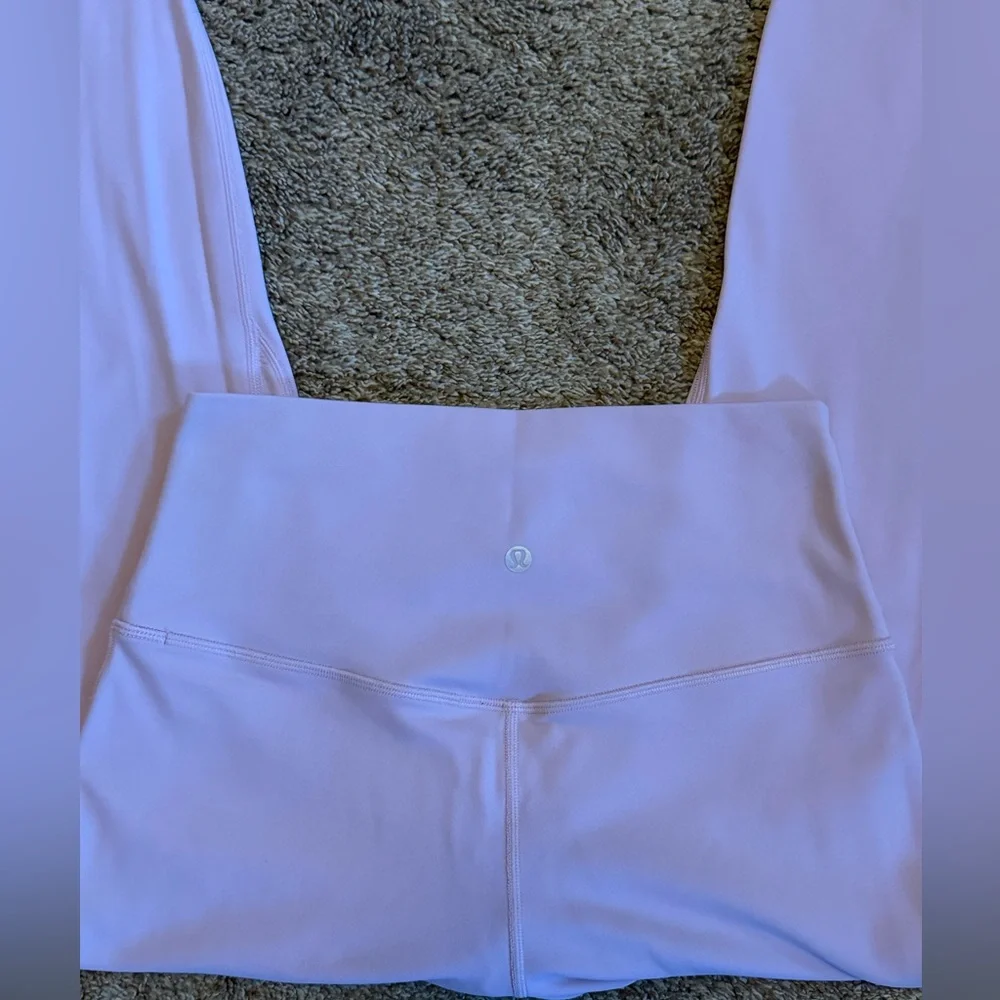 Lululemon Peony Pink 25” HR Align leggings sz 8 - Picture 5 of 7